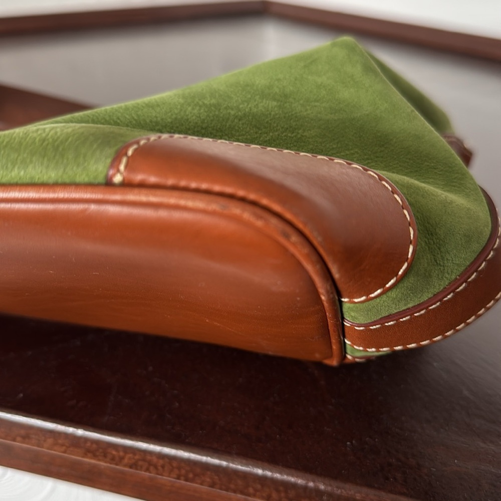 Dooney &Bourke suede and leather shoulder bag - Picture 9 of 10